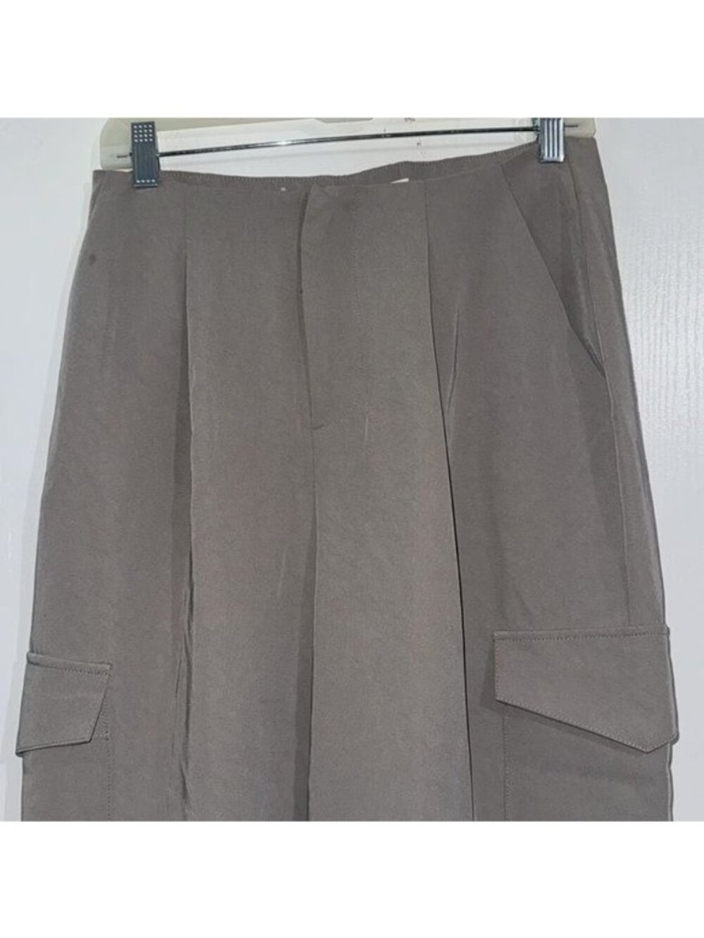 Prologue Womens Cargo Pants Size 6 Taupe Polyester/Spandex - Picture 3 of 11
